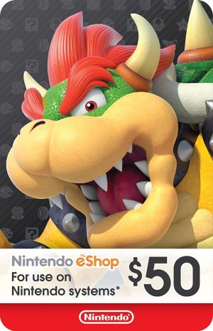 Tarjeta de regalo de Nintendo – 50 puntos