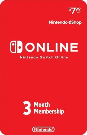 Tarjetas de suscripción online para Nintendo Switch – 3 Meses