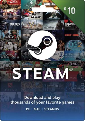 Tarjeta de regalo de Steam – 10 puntos