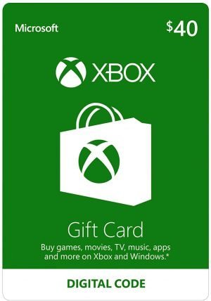 Tarjeta de regalo de Xbox – 40 puntos