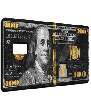 100 Dólares (Negro)