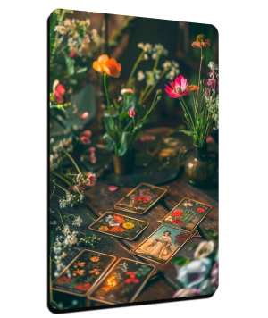 Flores y Tarot